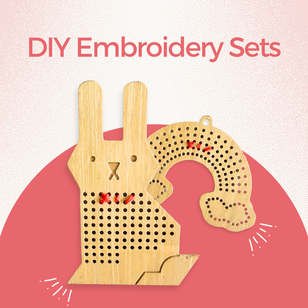 DIY Embroidery Kit & String Art