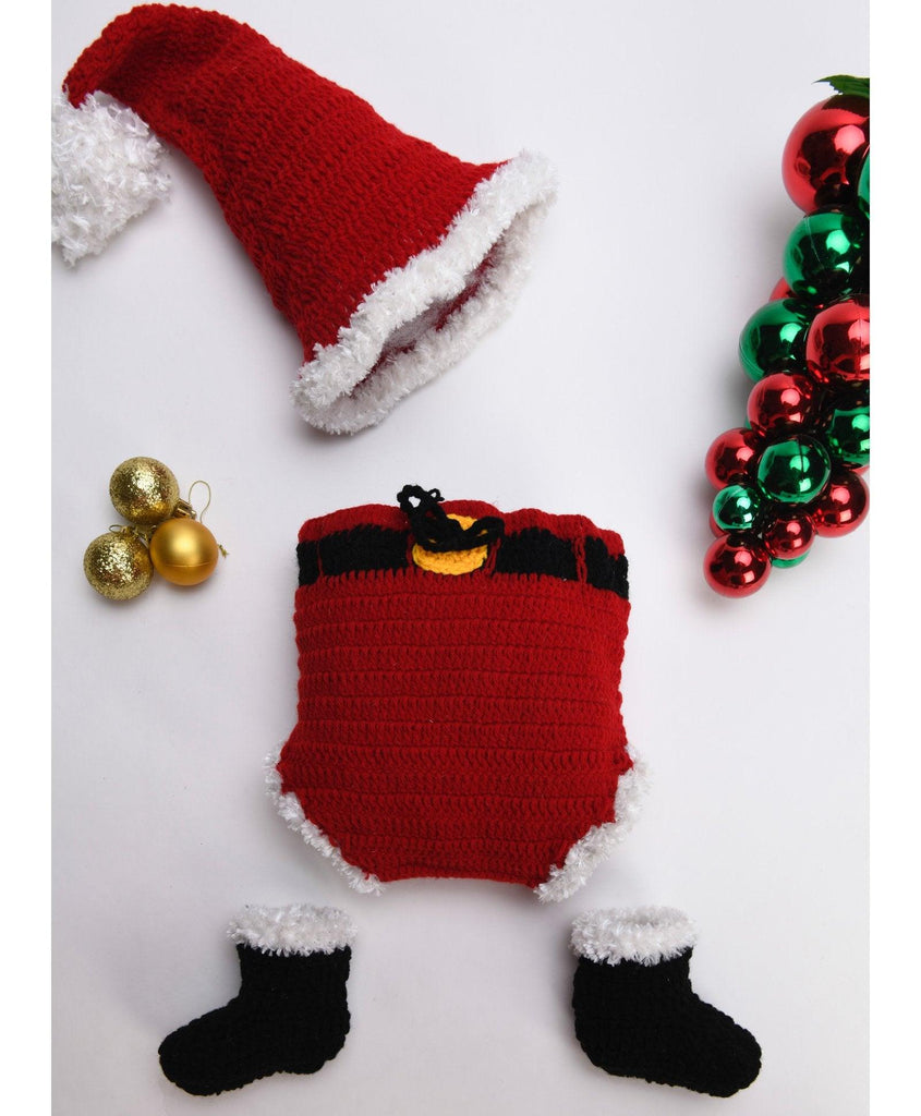 Santa Clause Photography Prop- Red & White