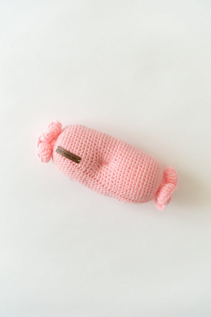 The Sugar Rush Candy Cushion- Pink - The Original Knit