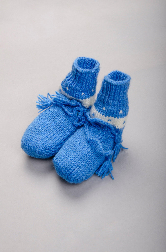 Handmade Socks- Blue