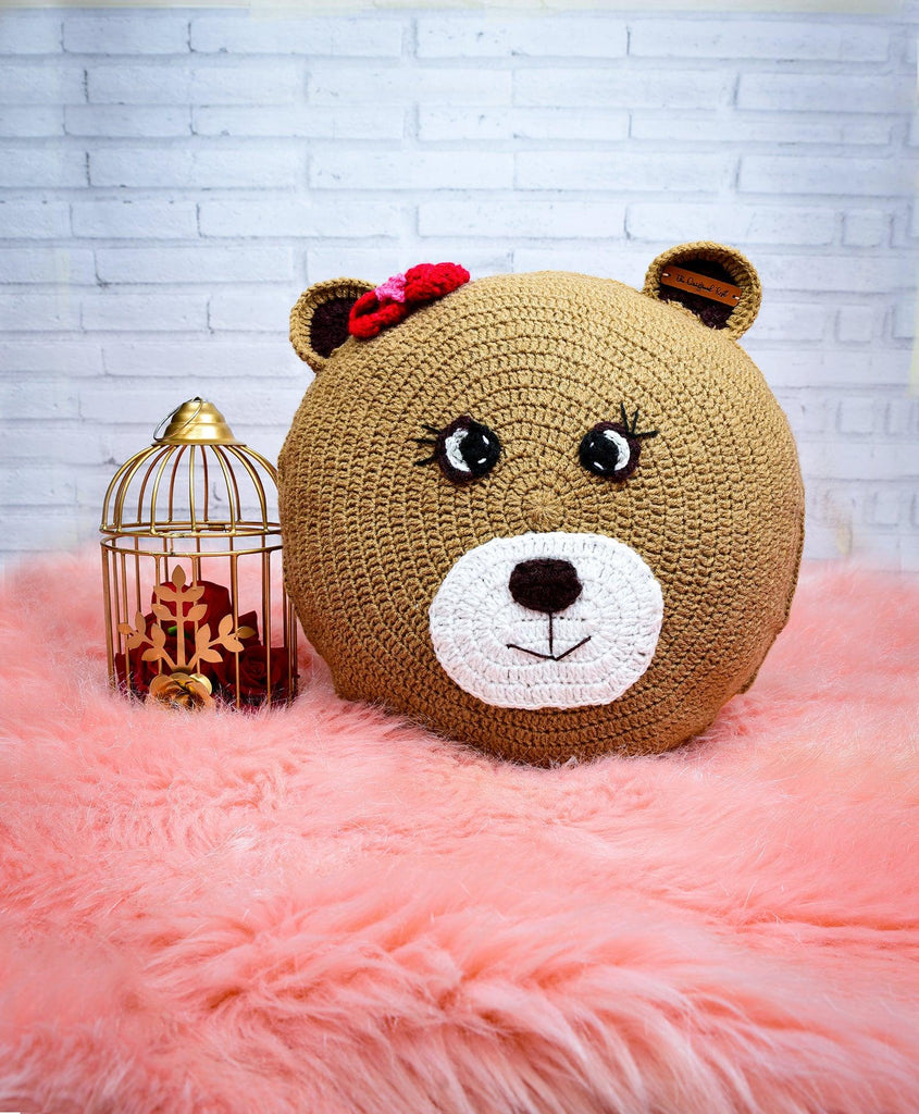 Tigress Cushion- Beige