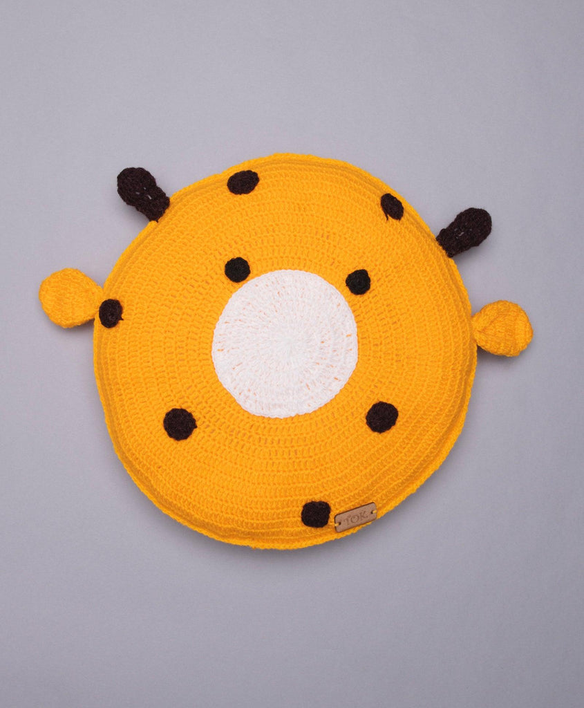 Deer Cushion- Yellow