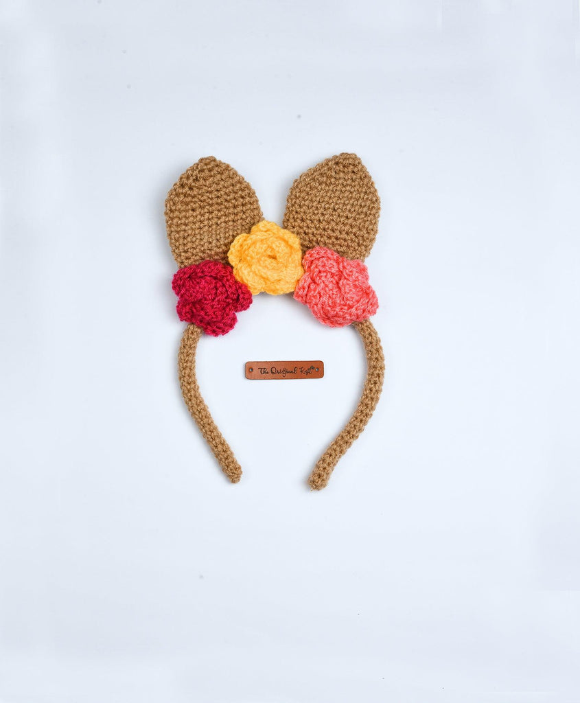 Bunny Ear Hairband- Beige