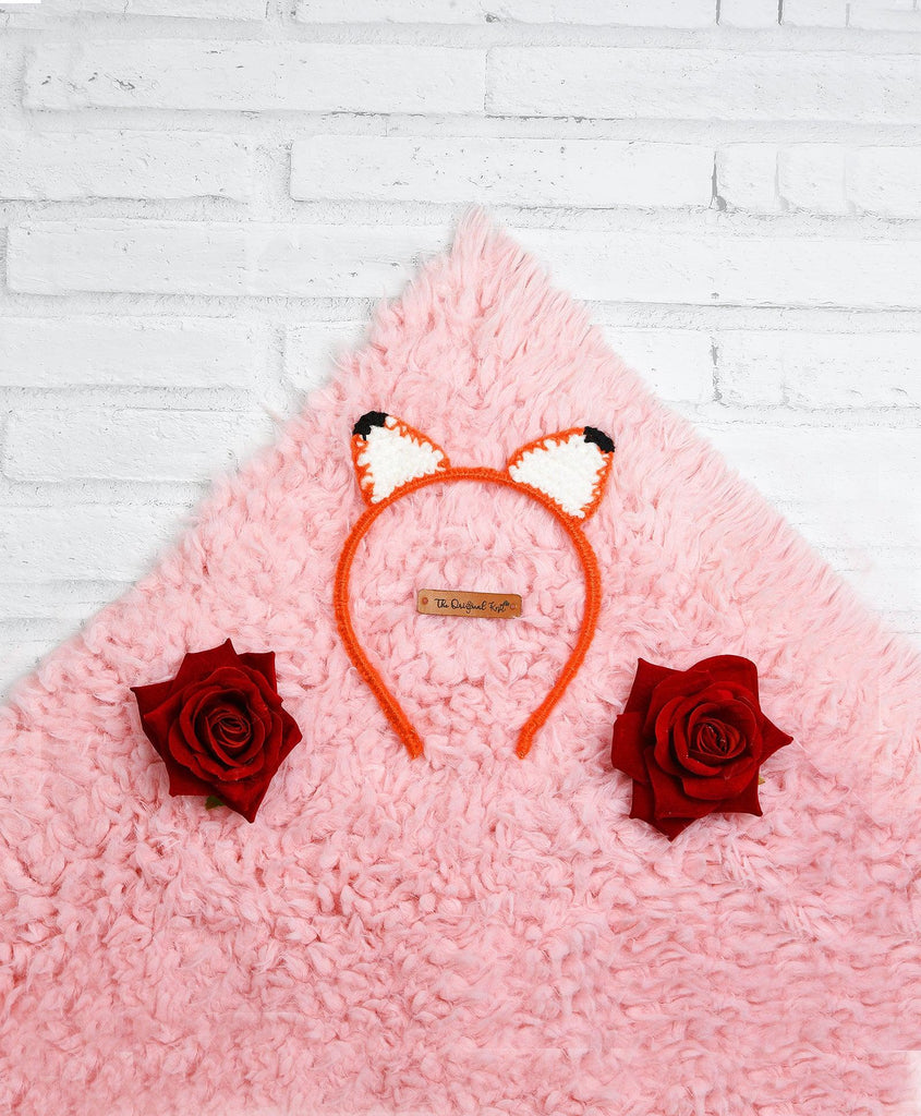 Fox Ear Hairband- Orange