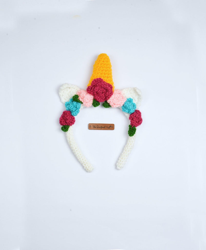 Unicorn Handmade Headband- Multicolour - The Original Knit