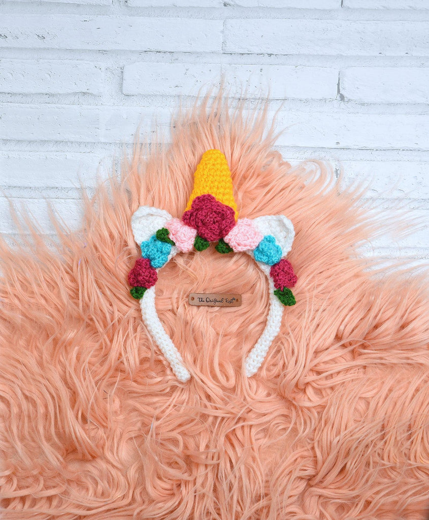 Unicorn Handmade Headband- Multicolour - The Original Knit