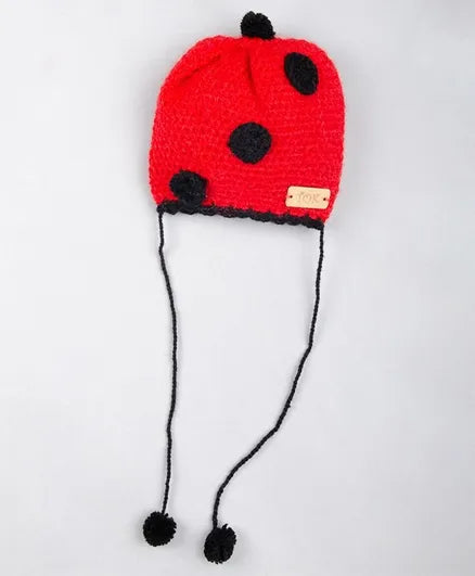 Beetle Cap- Red - The Original Knit