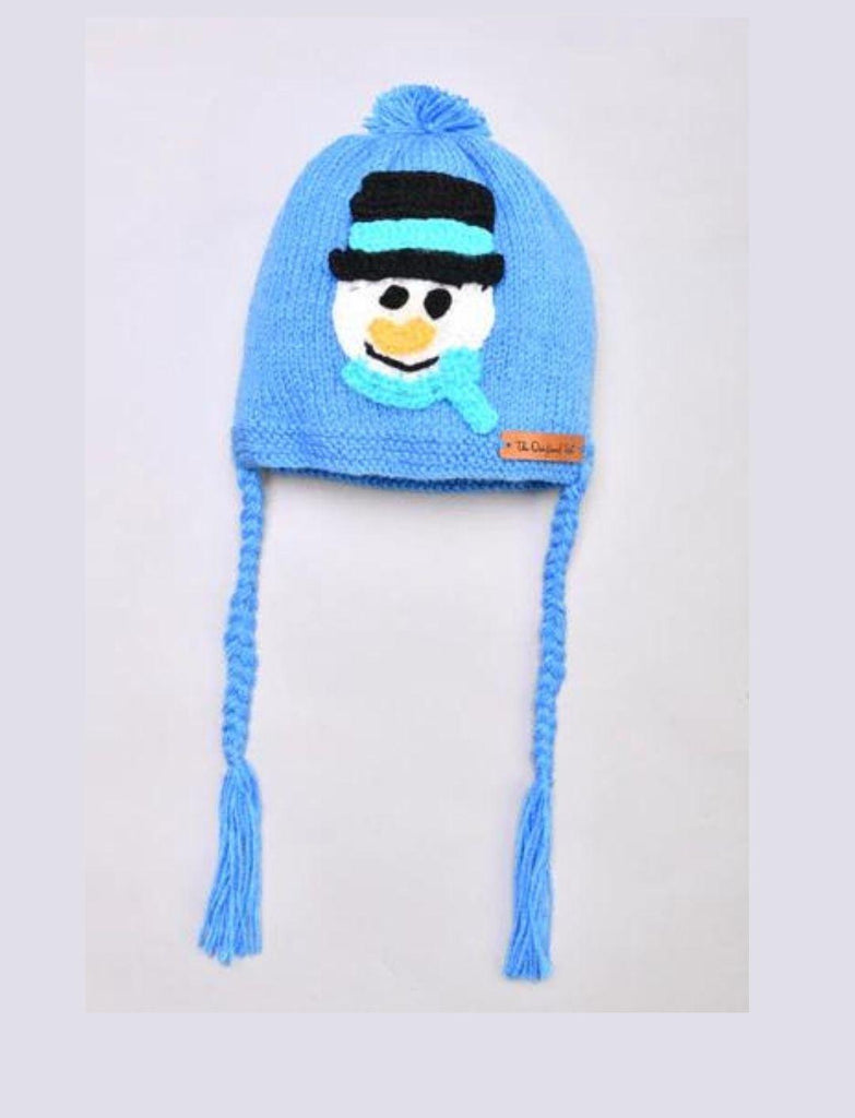Snowman Cap- Blue - The Original Knit